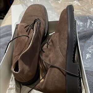 Men's Brown Suede Boots